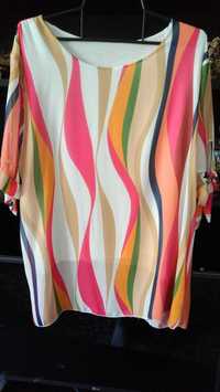 Дамска блуза в свежи летни цветове