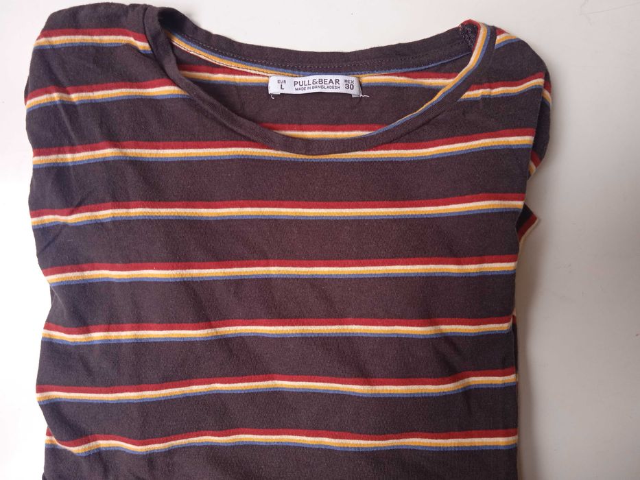 САМО 3 лв.  - Pull & Bear оригинална дамска тениска