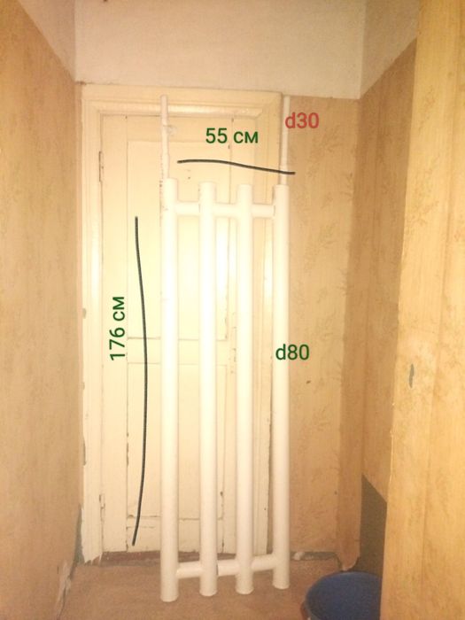 Продам трубу,( радиатор отопления,батарею)