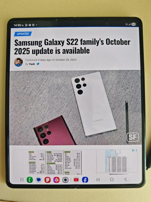 Samsung Z Fold 3 256gb+кейсове+S pen