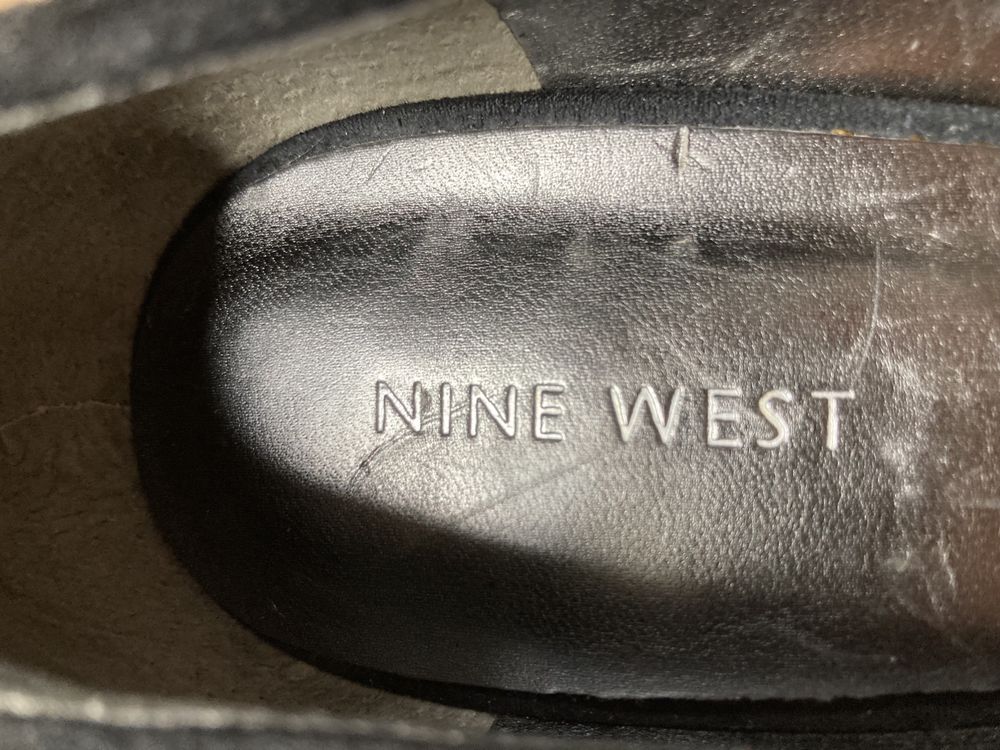 Велурени обувки на висок ток, Nine West, 40 номер