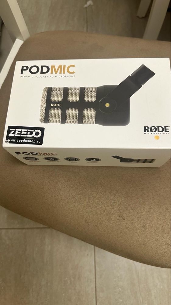 Pachet Rode Podmic Xlr plus interfata Rode AI-1 si cablu 3m Roland XLR