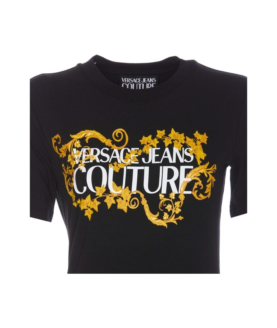 Дамска рокля Versace Jeans Couture logo print T-shirt dress