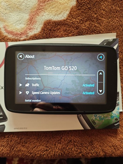 Tomtom go 520 actualizat