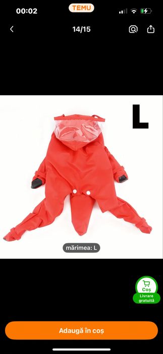 pelerine catei talie mica