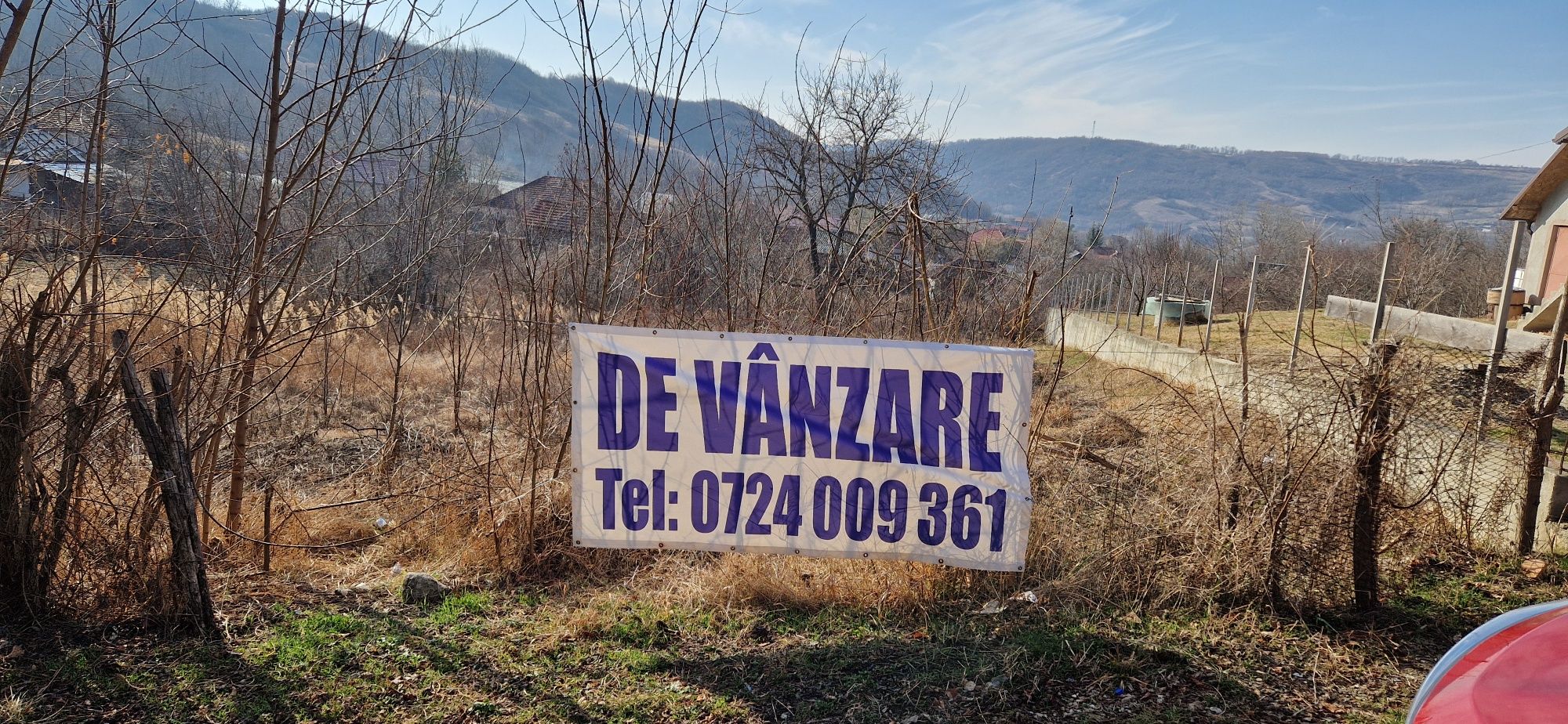 Vând casă și teren 2043mp cu 37m deschidere Joseni Buzău