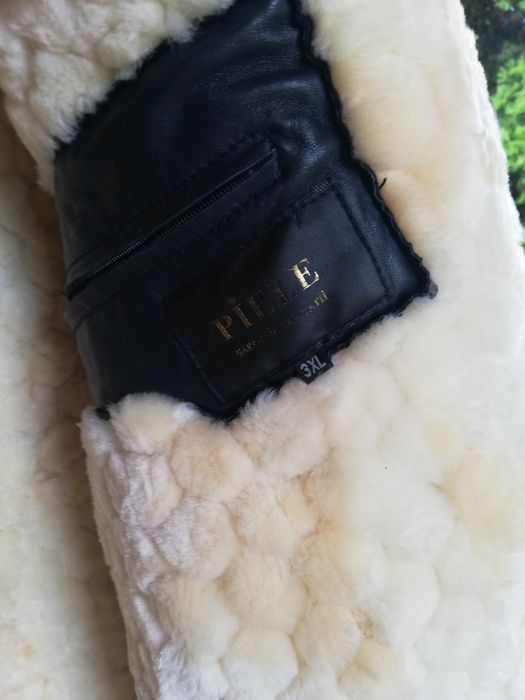 Geaca piele bărbati Santorini Xl cu blana