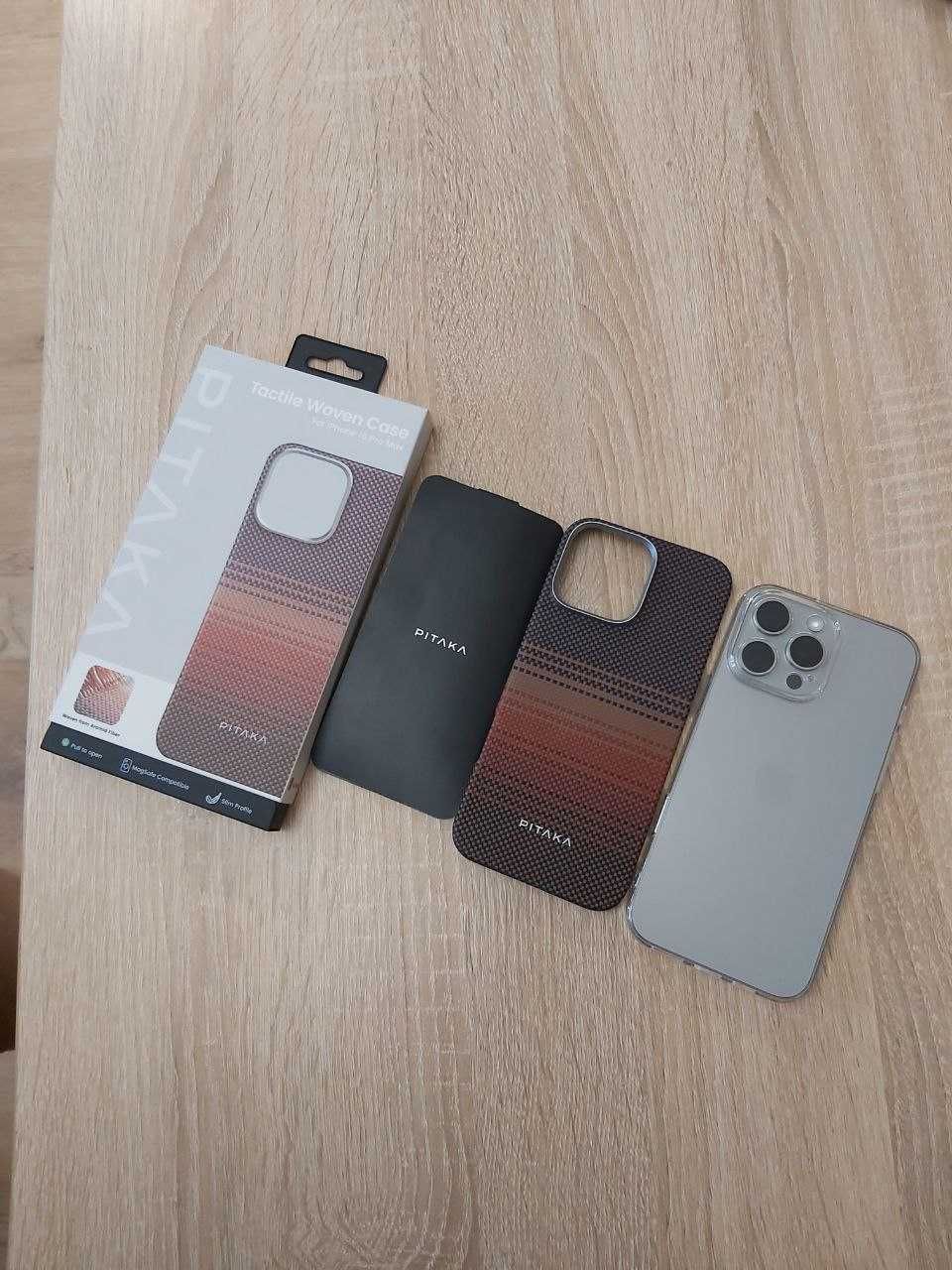 Оригинальный чехол Pitaka для iPhone 16 Pro Max