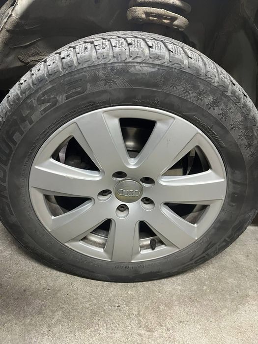 Джанти Audi 16 5x112 с добри зимни гуми