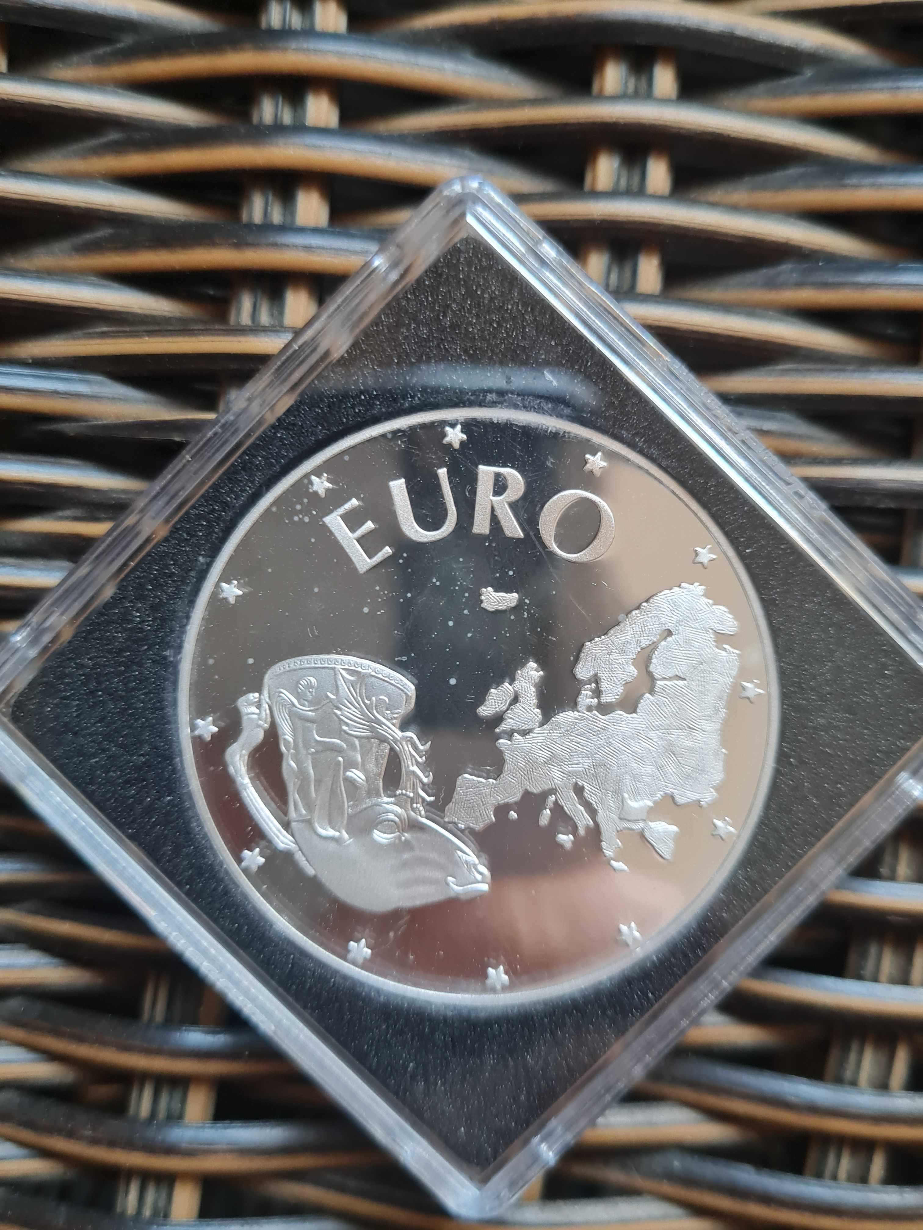 Сребърна монета 10000 лева 1998 г.