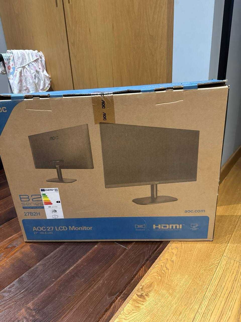 Продам монитор AOC 27 дюймовFull HD 75Гц состояние идеал