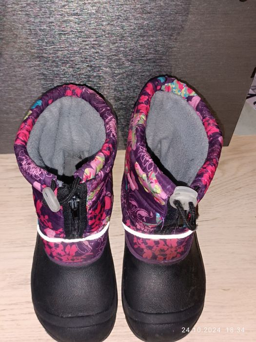 Сапожки резиновые тёплые на 27-28 размер