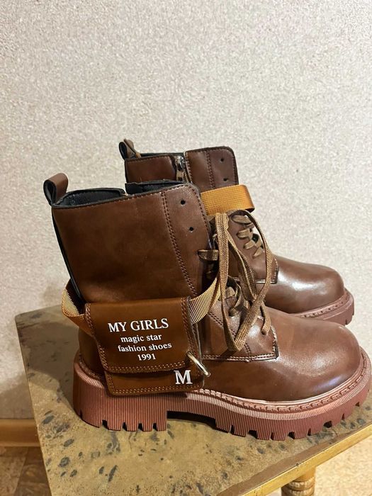 Ботинки новые 37 размер 4000тг