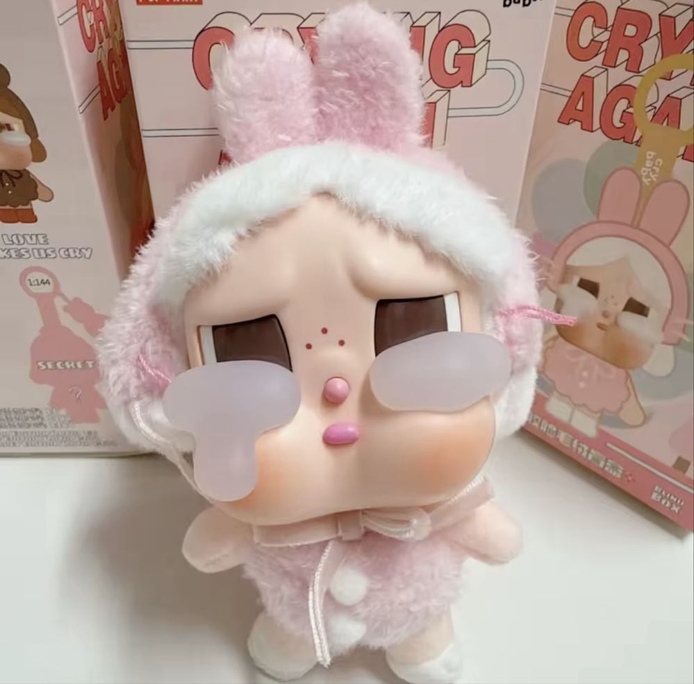 Labubu Crying agaain baby плюшена играчка/Плачещо бебе/Labubu
