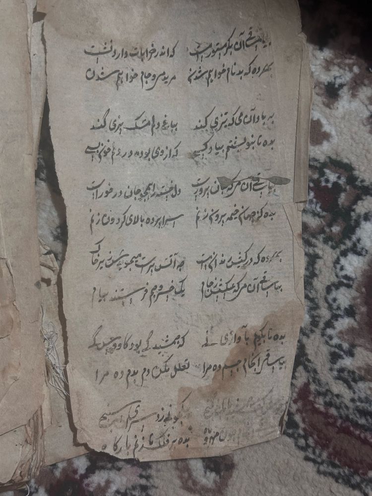 Редкая османская рукопись (1873–1874 гг.)