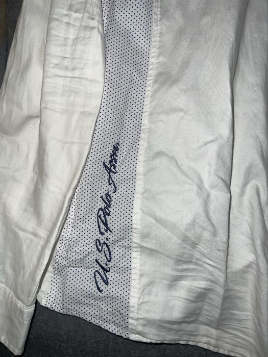 Camasa U.S. Polo Assn alba