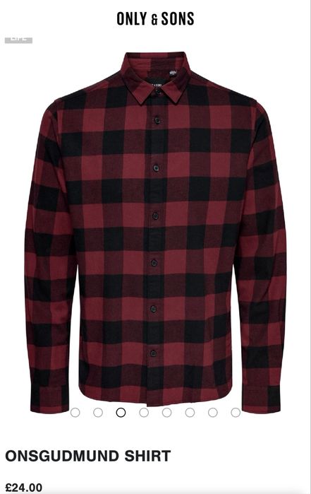 Нова Only & Sons риза L slim fit 100% памук