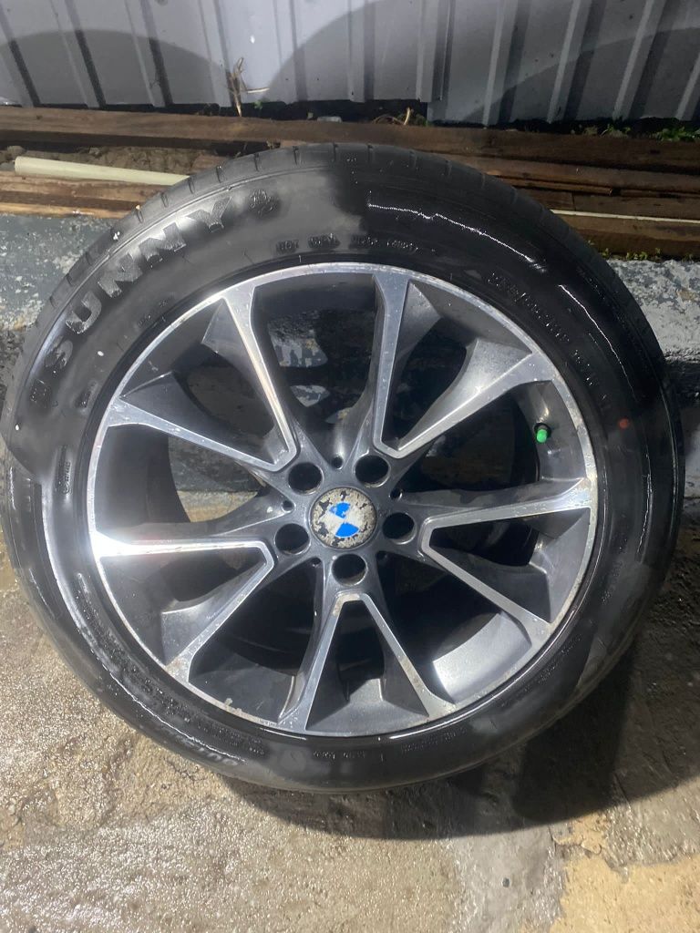 Jante BMW 255/50 R19  X5 /X6 originale cauciucuri Noi