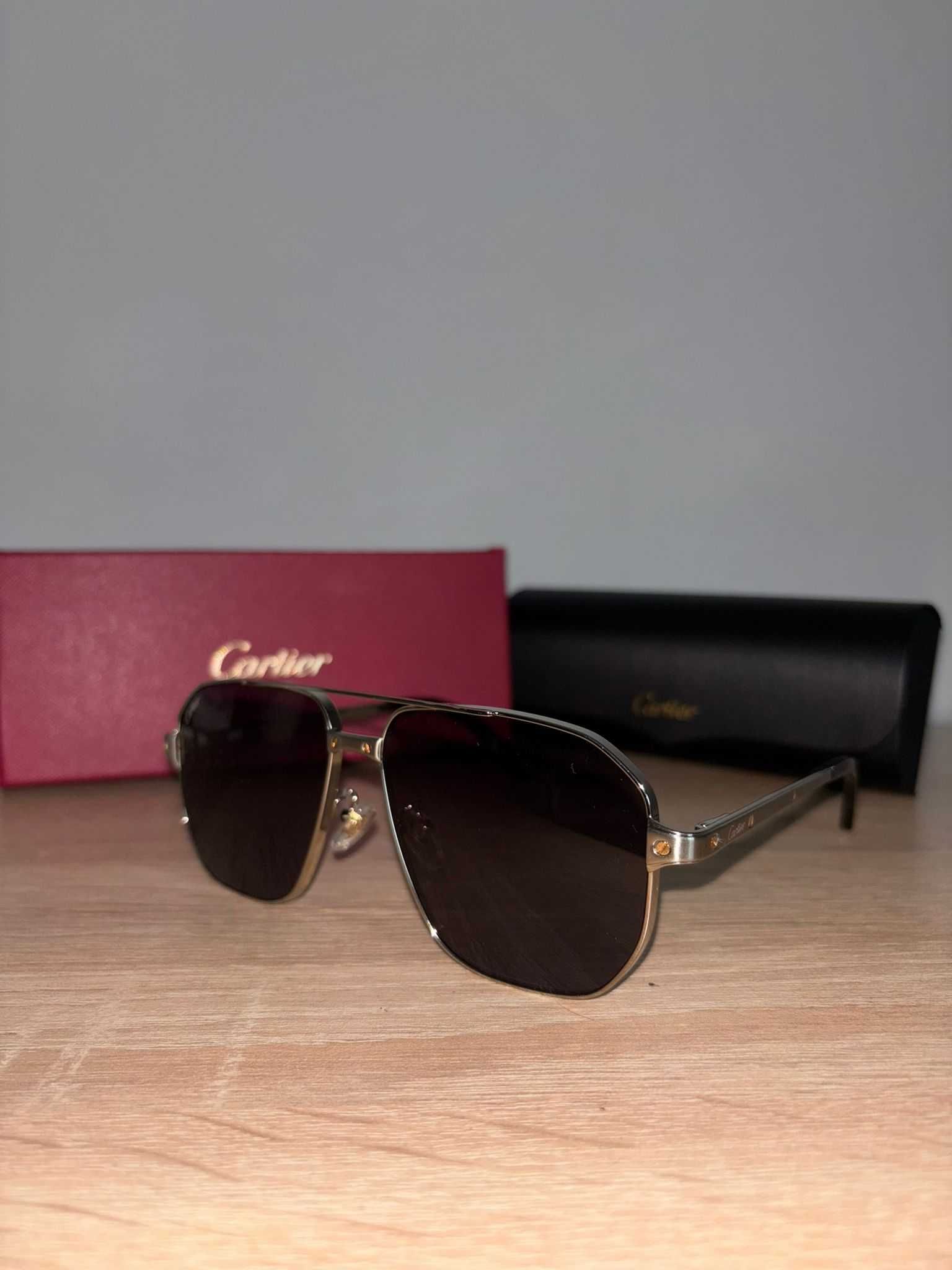 Мъжки слънчеви очила Cartier – нови, с уникална цена!