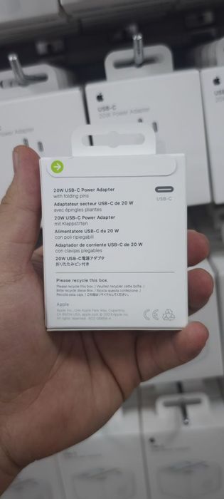 Tez Zaryadlovchi 20W 3-pinli Adapter - Arzon narxda!  (Optom)