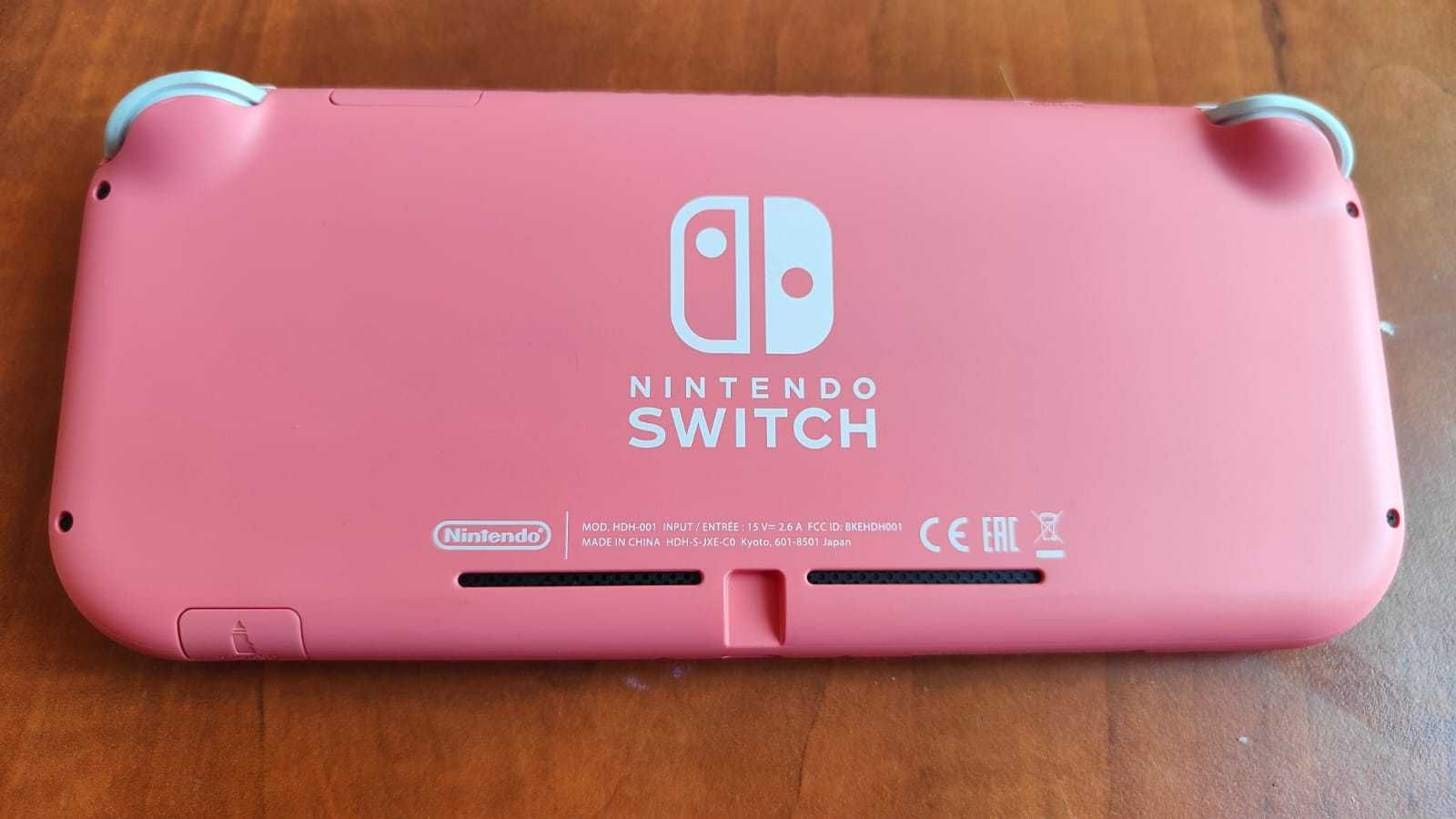 Nintendo Switch Lite modat (decodat) + jocuri