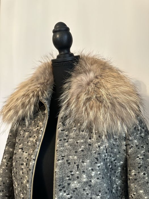 Palton din lana cu casmir