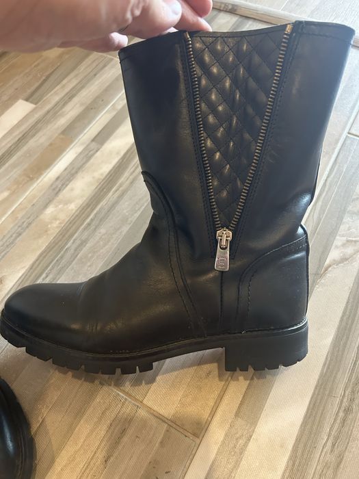 Ghete Massimo Dutti 37, negre