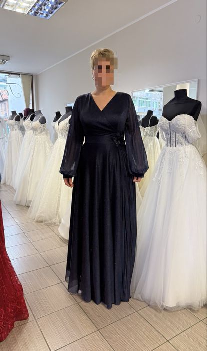 Офилиална рокля в  синьо