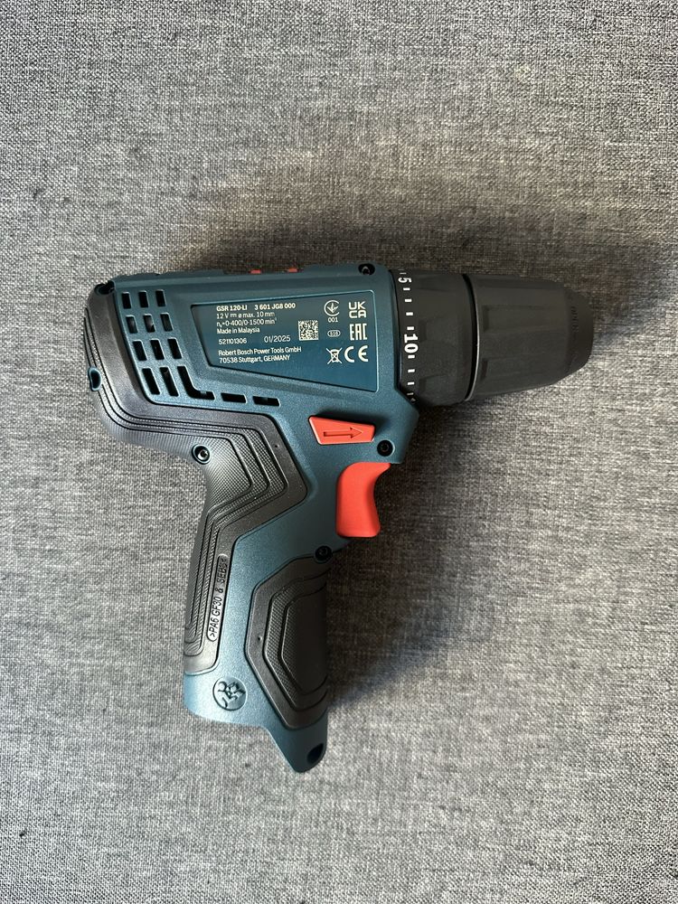 Акумулаторен винтоверт Bosch GSR 120-LI, 12 V, 30 Nm