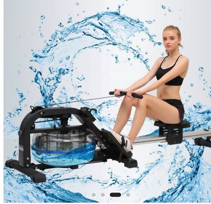 Фитнес гребна машина ZOCO BODY FIT, С вода