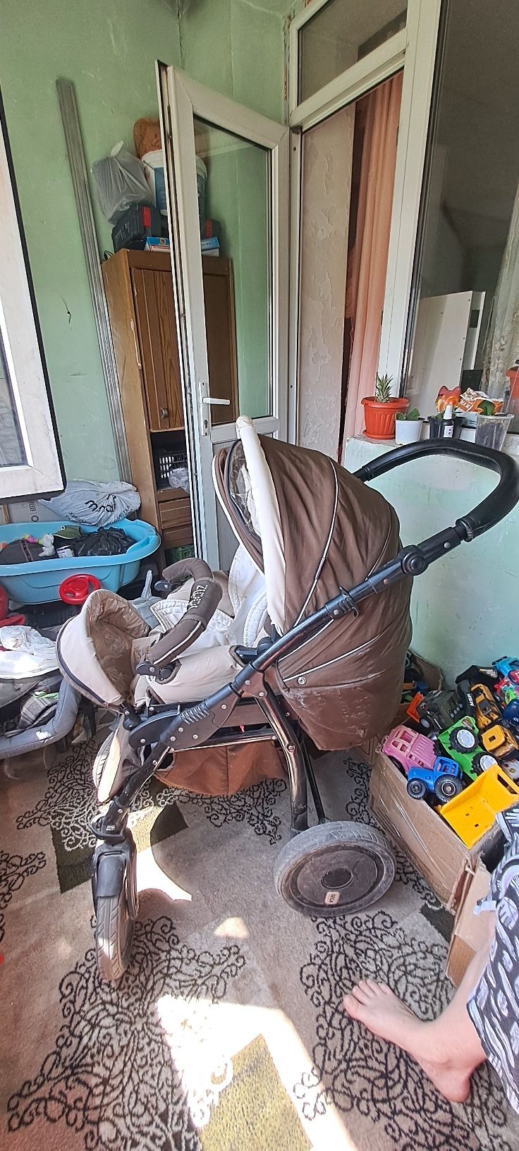 Продам детскую коляску 2 в 1 zjppj