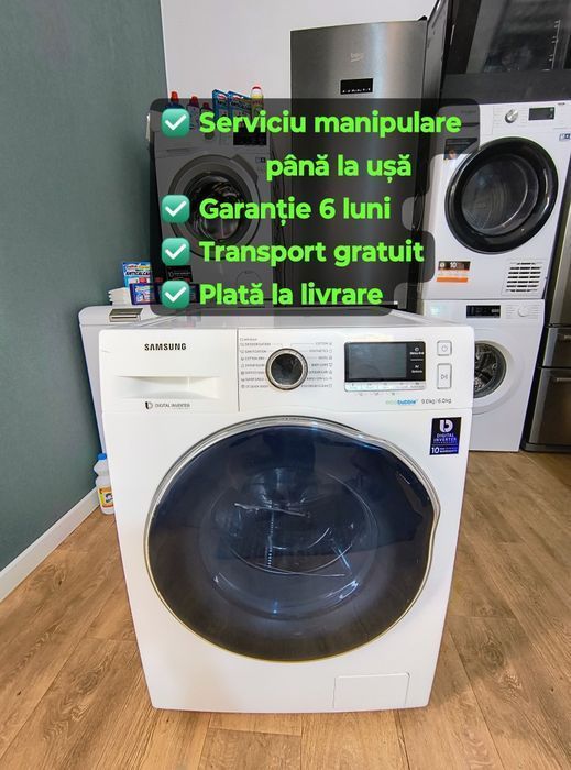 Mașini de spălat rufe Whirlpool A+++ – Garanție