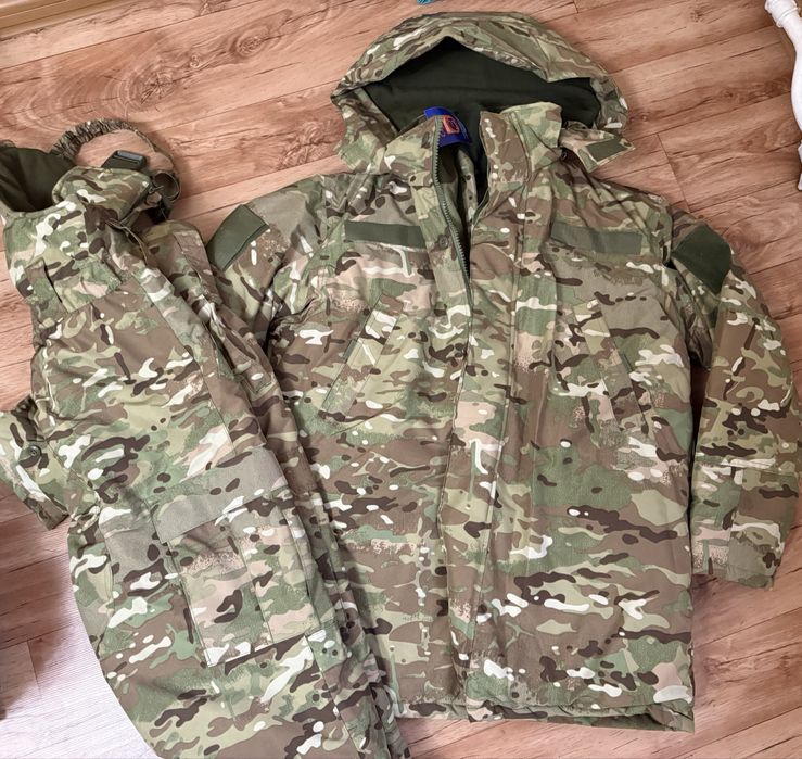 Зимний костюм. Новый Мультикам. Бушлат и ватники. Очень тёплый.