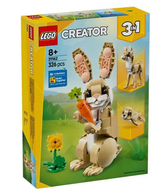Lego Creator 3-in-1 31162 - Bunny Animal Figure