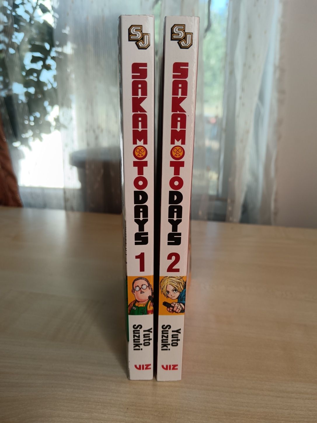 Sakamoto days manga-Vol. 1, Vol. 2