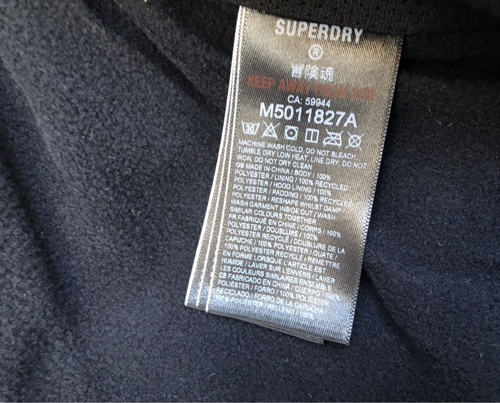 Superdry Hooded Sports Puffer Jacket ОРИГИНАЛНО мъжко яке - М и L