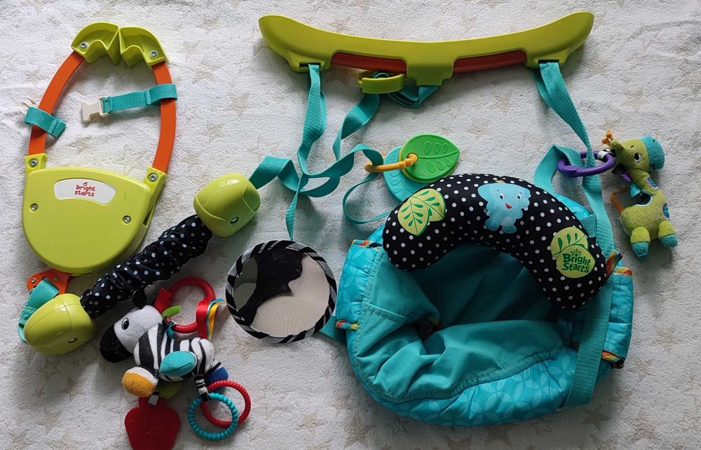 Като нови Bright Starts Бънджи гащи Bounce 'n Spring Deluxe