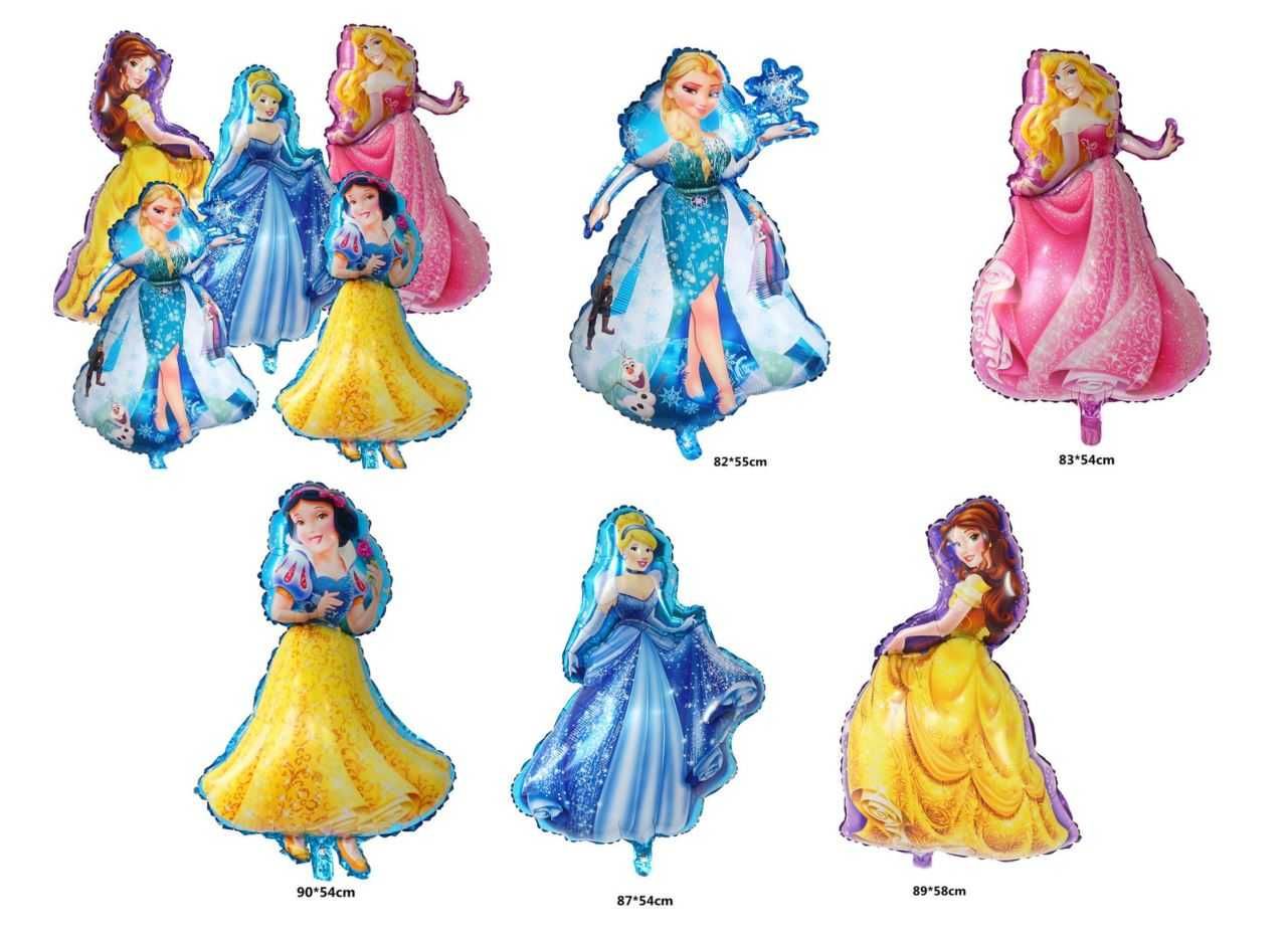*Baloane Printese Disney Ariel_Cenusareasa_Belle_Rapunzel