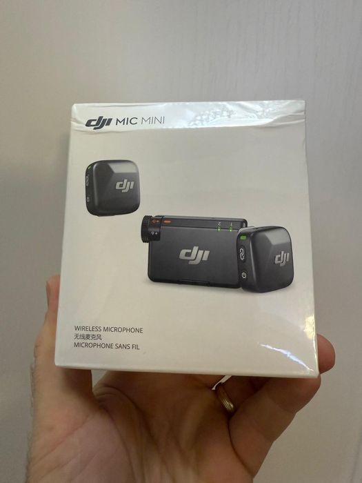 Kit Dji Mic Min, Wireless, ANC, Sigilat