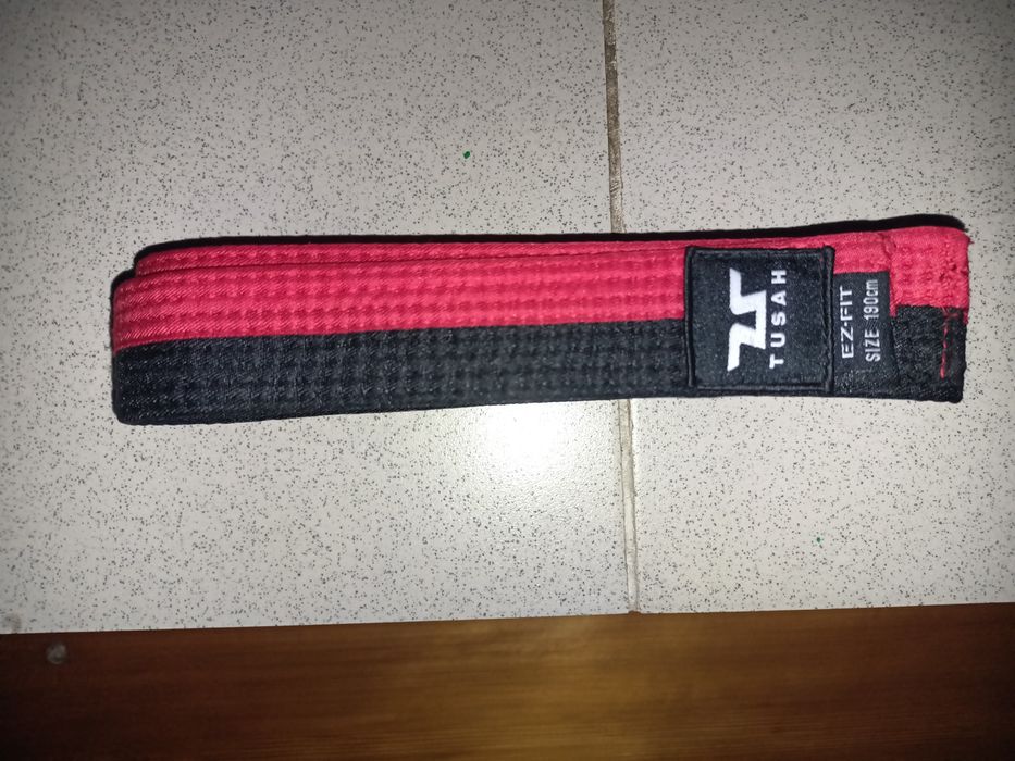 Пояс для таеквондо(красный пояс)