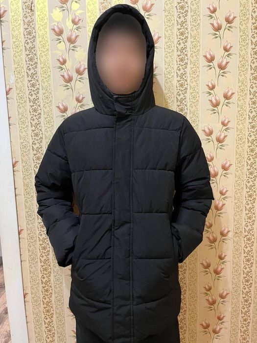 Зимня куртка удлиненная на подростка