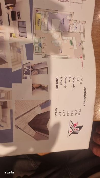 Apartament 2 camere, 66.65 mp, zona George Enescu