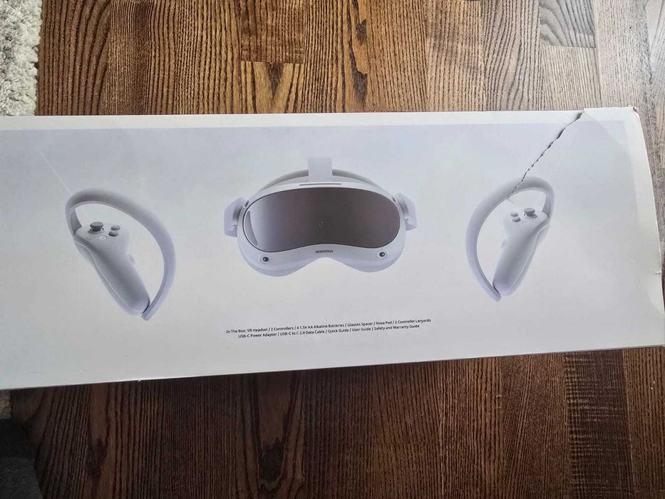 Ochelari VR Gaming PICO 4, 256 GB, alb