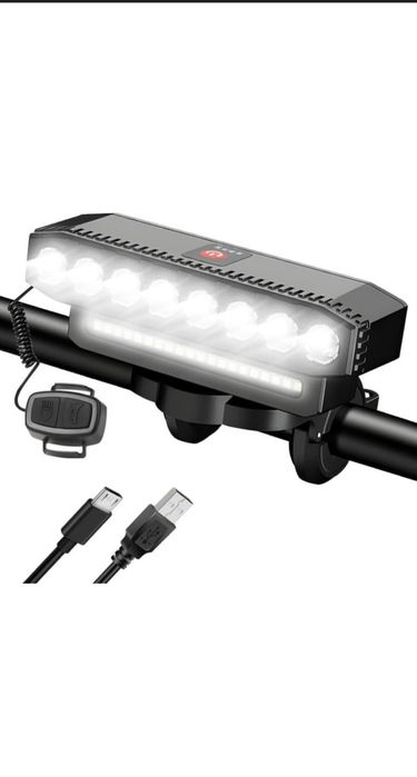 Ултра ярък Led фенер 8 led 20 SMD с свирка