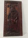 Superbă sculptura antica , basorelief de perete perioada anilor 1920 ,