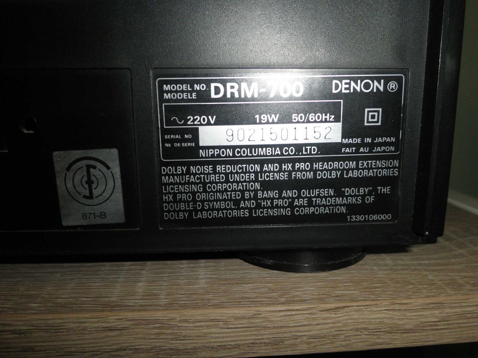 Dekc :  DENON DRM-700