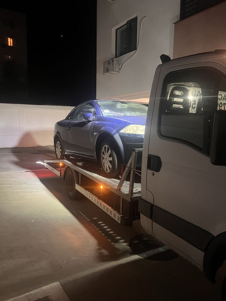 Tractari auto Pitesti Non-Stop, Transport marfa pe platforma,