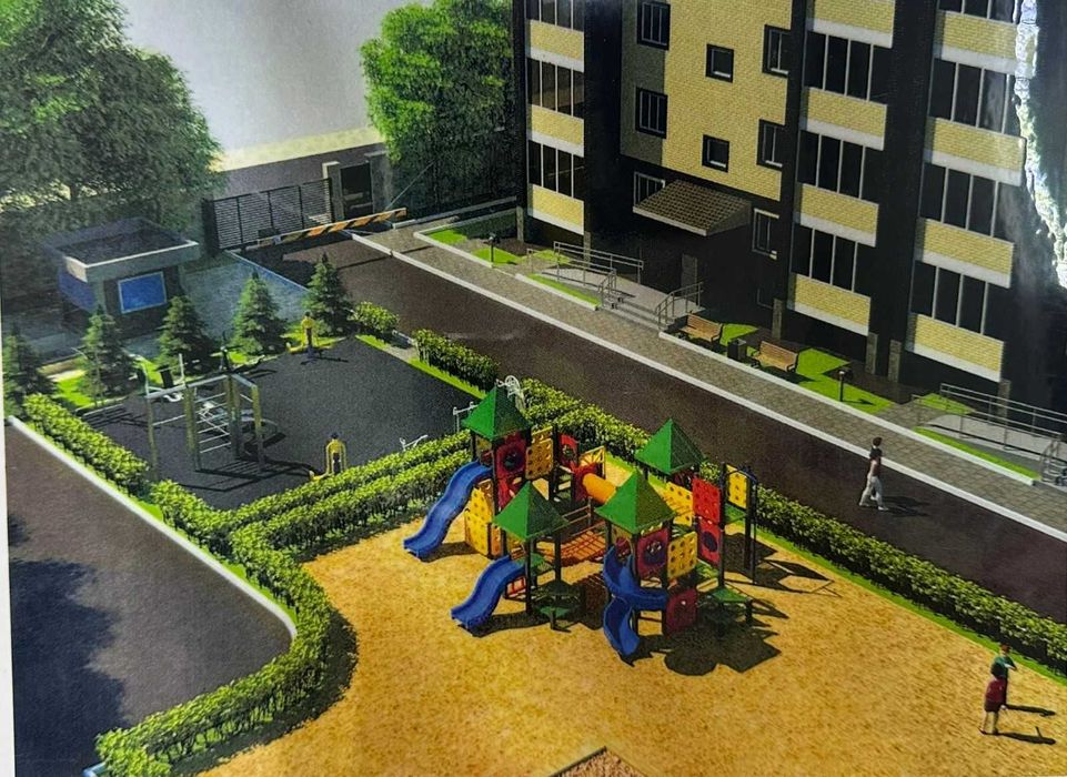 1 комнатная квартира в новостройке, район магазина Азия.