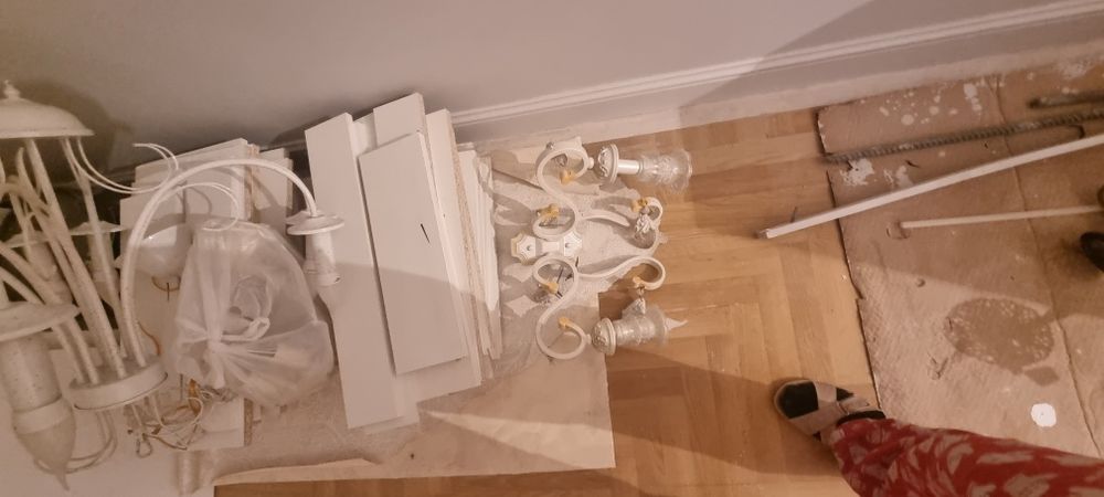 Белое бра   классика бу