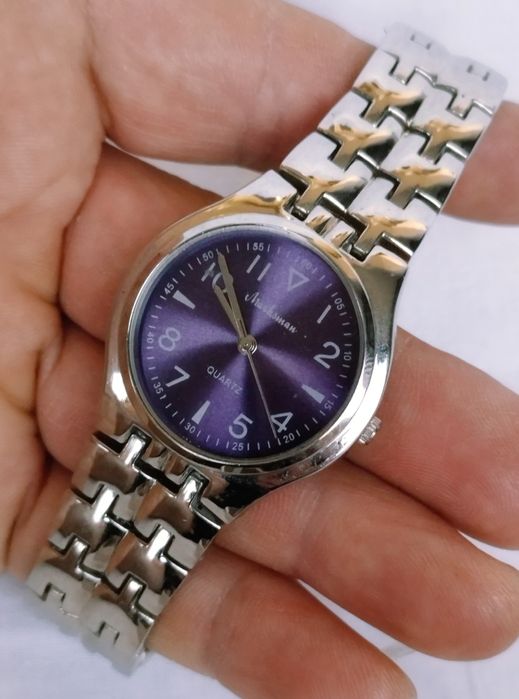 Ceas bărbătesc Marksman cu quartz, din otel inoxidabil.